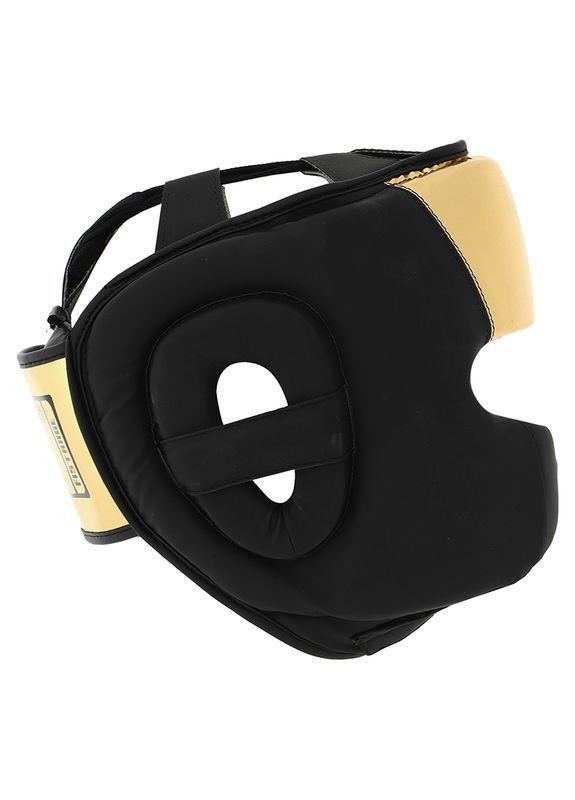 Шлем боксерский в мексиканском стиле Flex Fistrage VL-9733 Черно-золотой (37508235) FDSO (296687177)