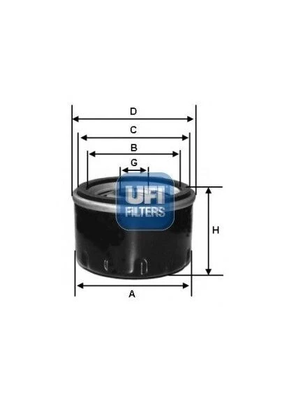 Масляный фильтр UFI (377459398)