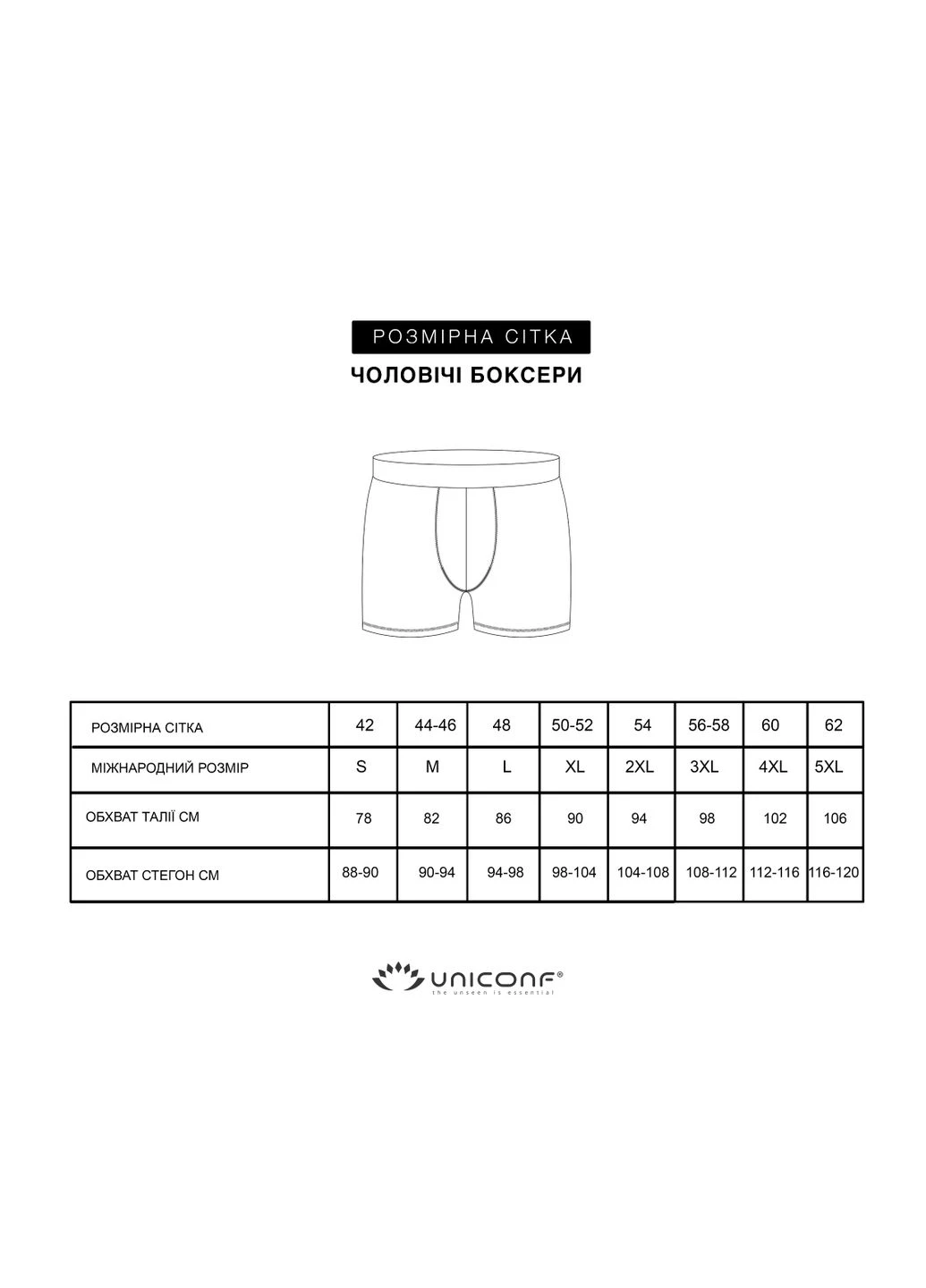 Труси-боксери чоловічі Uniconf UBB107R (317356209)