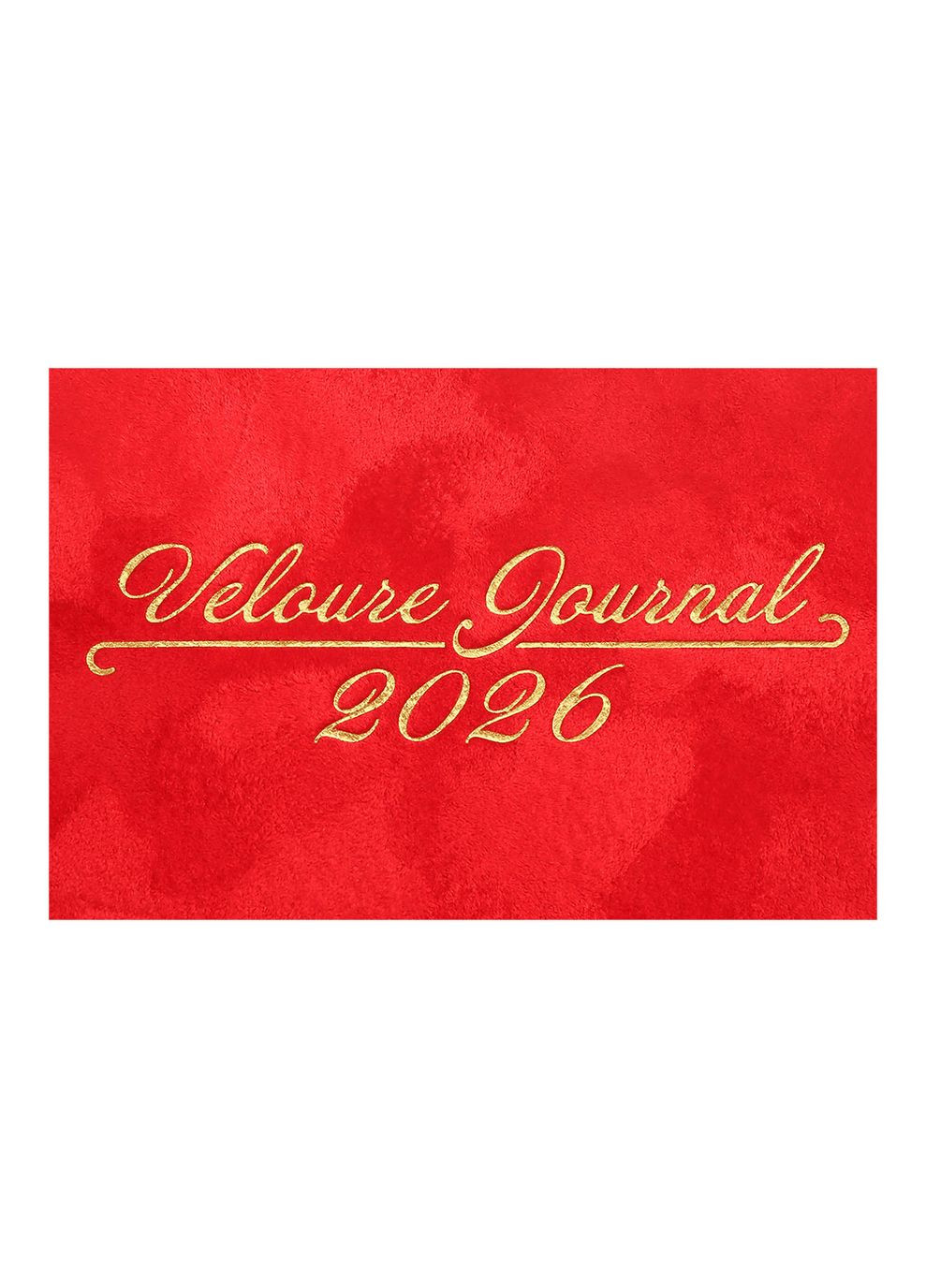 Щоденник А6 2026 VELOUR червоний датований Buromax (303426662)