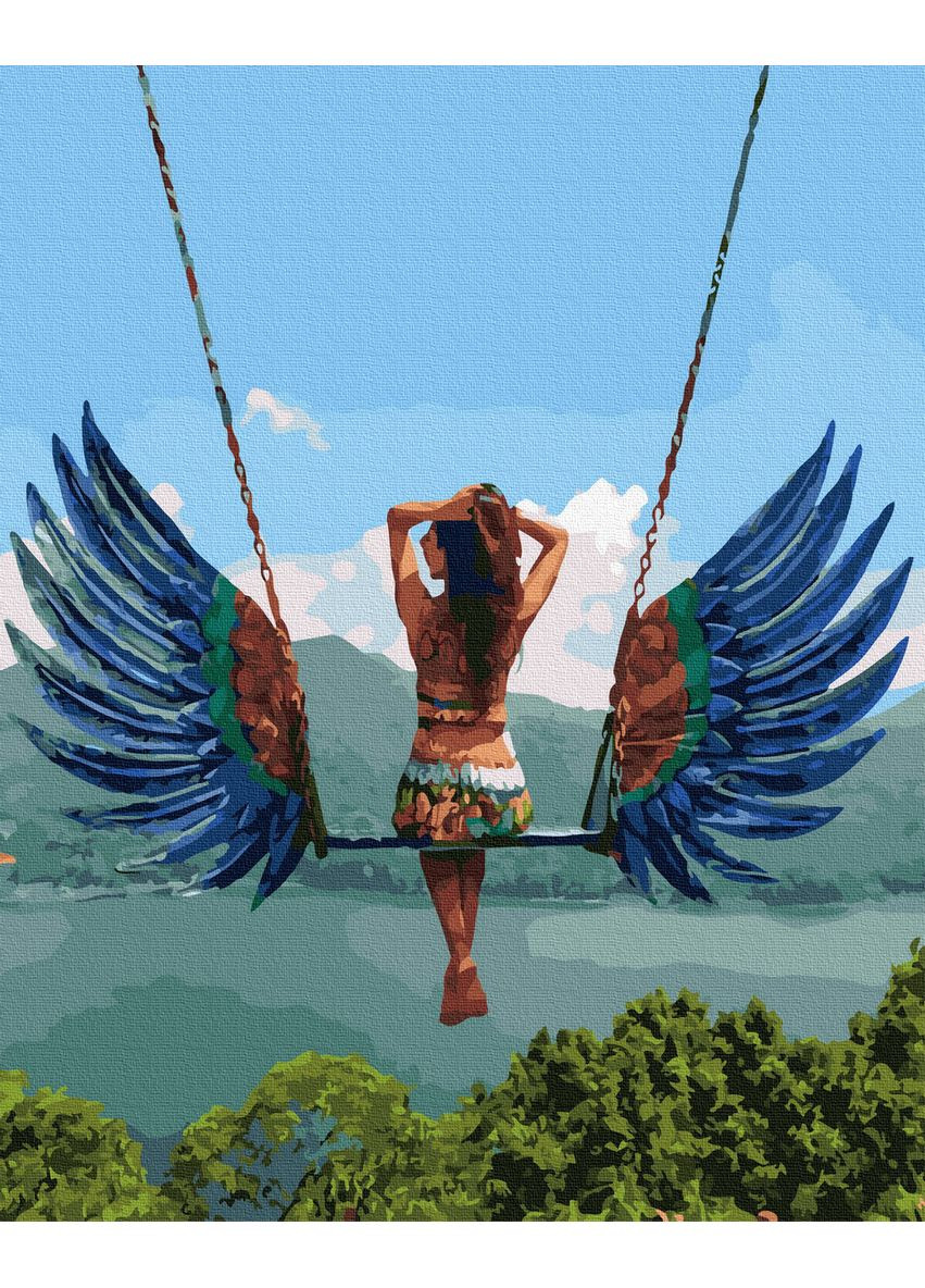 Картина по номерах "У мене є крила" GX40780 40х50 | PICua No Brand (365039371)