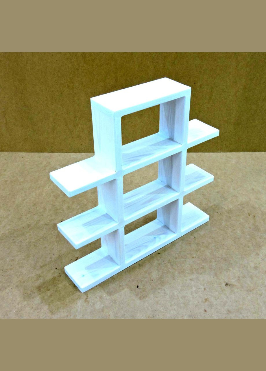 Подставка для цветов из дерева Малага зефир (ЦВП-000620) No Brand (328227775)