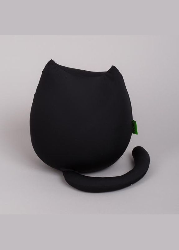 М'яка іграшка антистрес подушка інтер'єрна Кіт міні Вугіллячко 20 см ( A204 ) наповнювач кульки пінополістиролу Expetro (338435475)