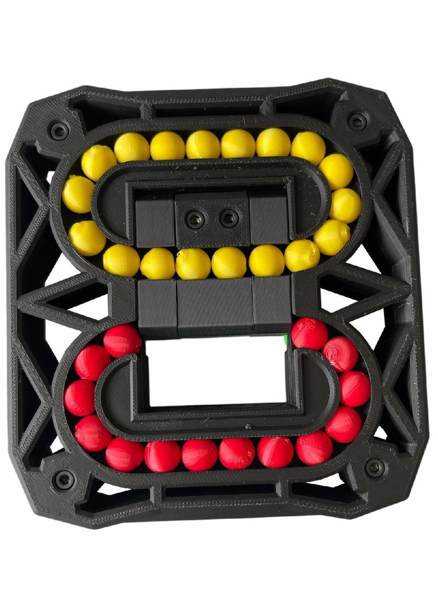 Багаторазова дорожня гра для дітей Зума з кульками, логічна головоломка 5+ в дорогу No Brand (364502693)