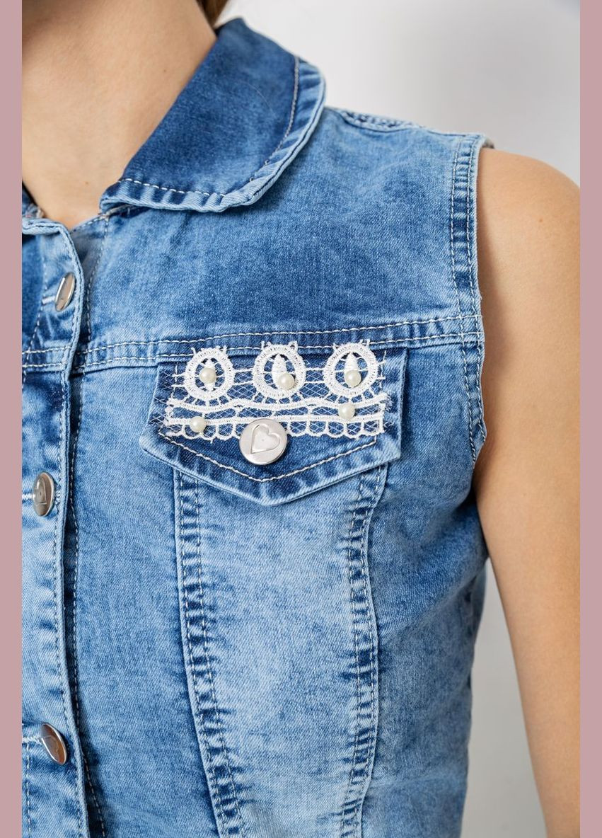 Жилетка женская джинсовая Ager 247R8072 (301768843)