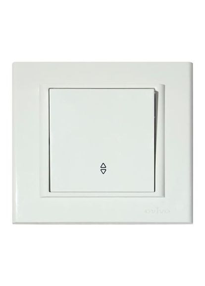 Выключатель проходной 1-клавишный MINA Ovivo Electric (346087300)