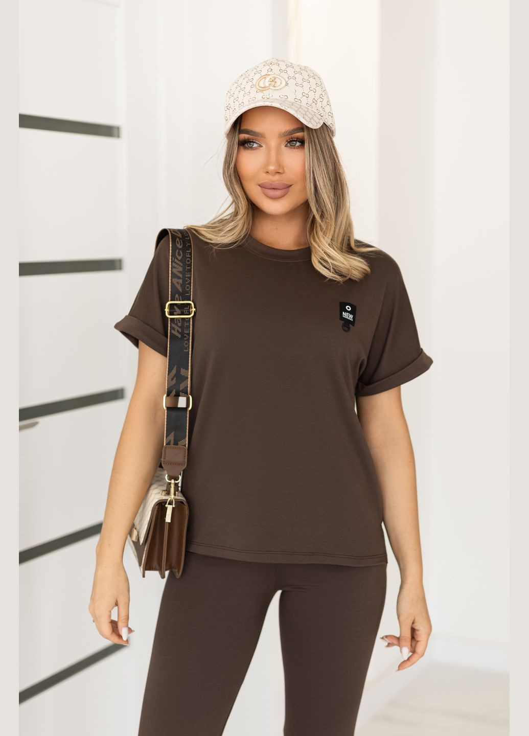 Спортивный летний костюм Fashion Girl Total (333655303)