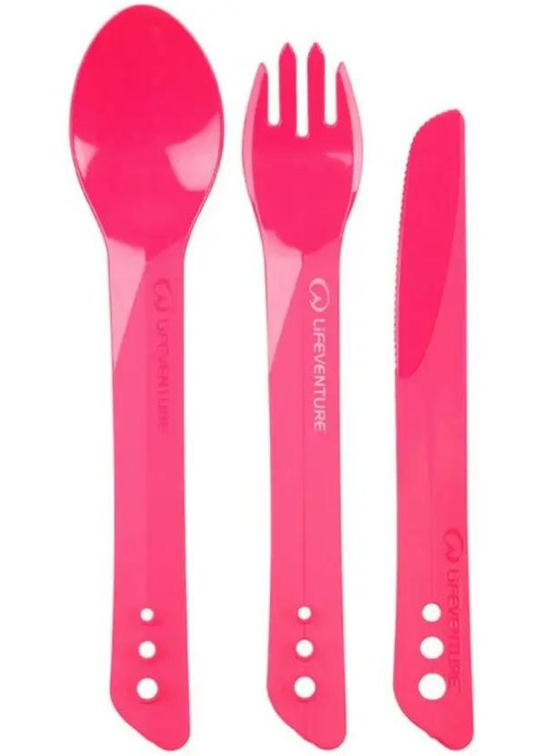 Набор посуды Ellipse Camping Tableware Set Pink Lifeventure (316438931)