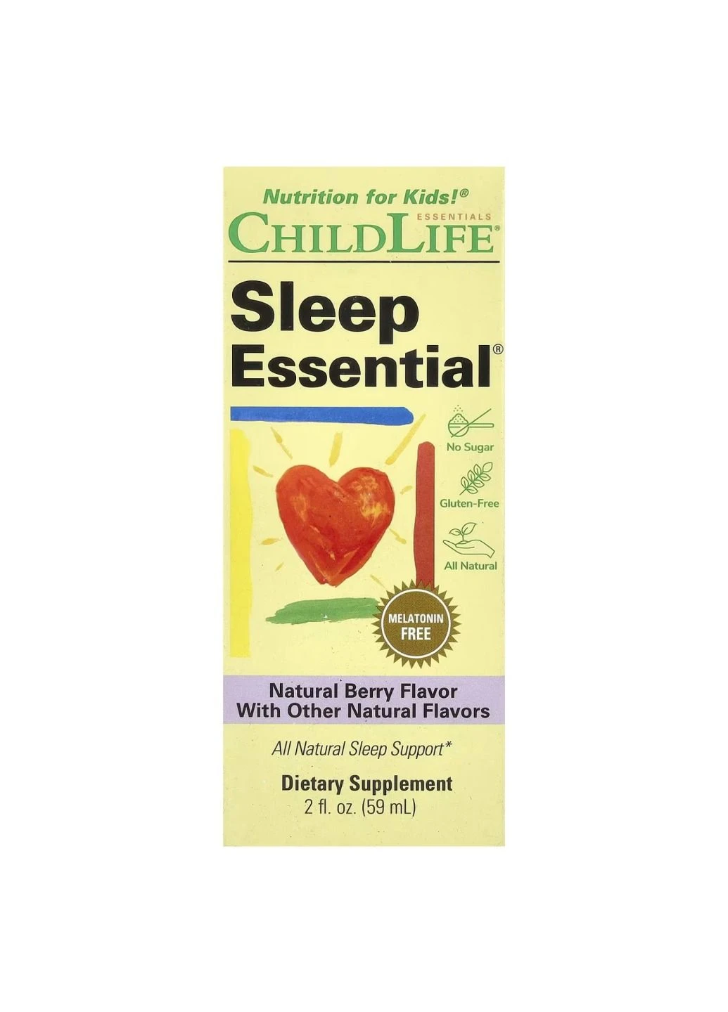 Комплекс вітамінів для дітей Sleep Essential - 59 ml (2 fl oz) ChildLife (304572804)