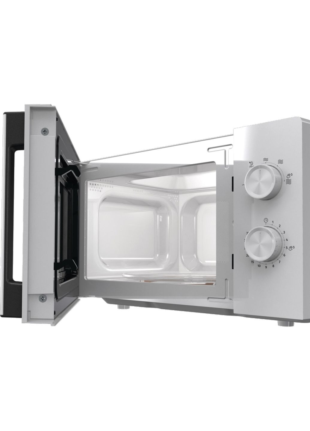 Микроволновая печь MO20E1WH, 20л, мех. управляющий, 800Вт, Gorenje