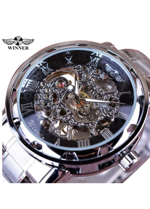 Механические мужские наручные часы Skeleton Winner (362412066)