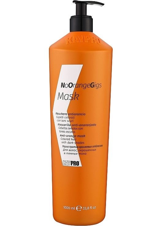 Маска против нежелательных оранжевых оттенков NoOrangeGigs Mask 1000ml (632769-24392215) KayPro (368651525)