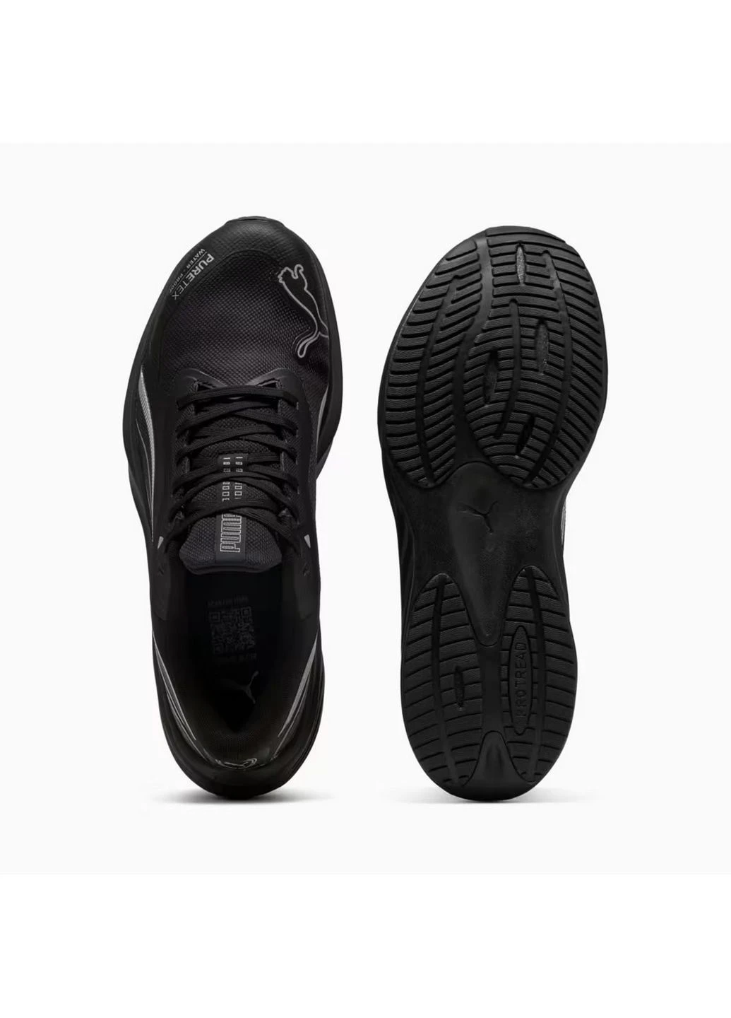 Черные кроссовки pounce lite ptx black 311729-01 Puma