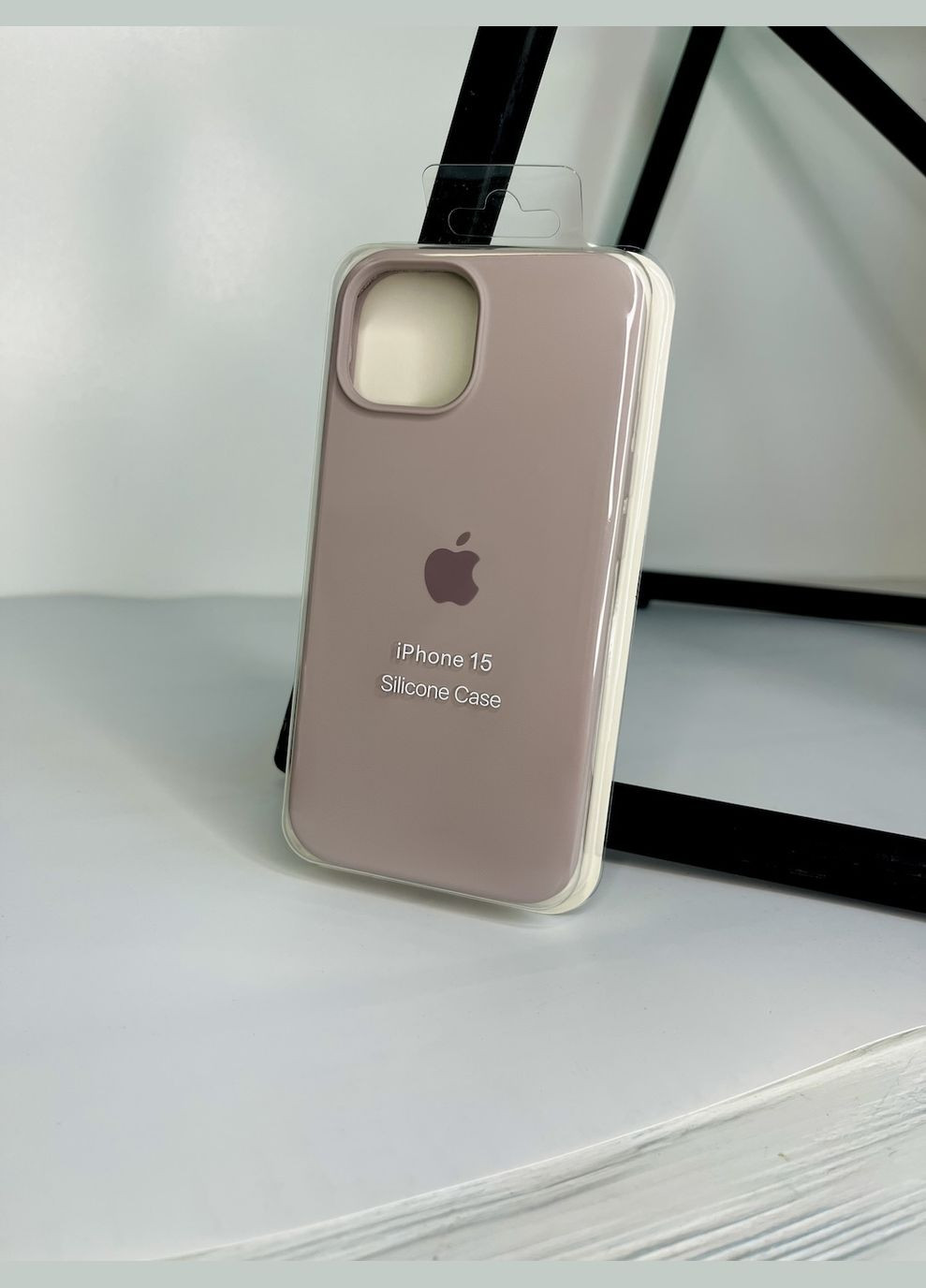Чохол на iPhone 15 відкрита камера, закритий низ silicone case на apple айфон Brand iphone15 (294092082)