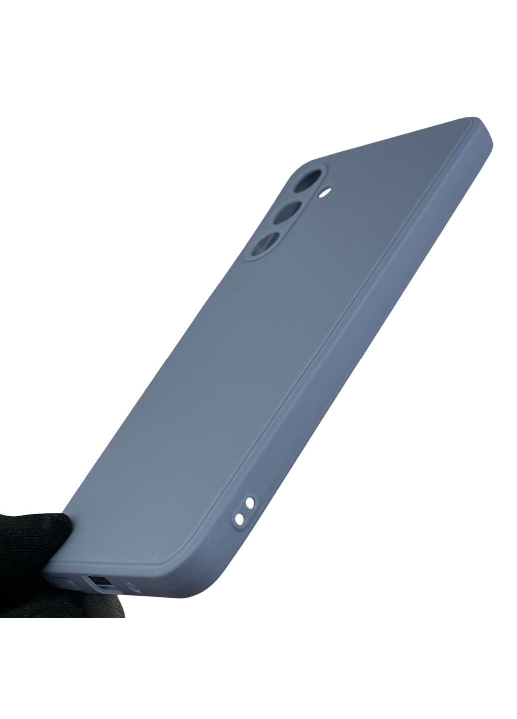 Чехол для Galaxy M54 5G (SM-M546B) с квадратными гранями с защитой камеры на самсунг м54 голубой Samsung (366022920)