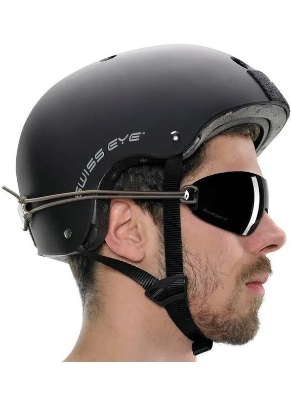 Очки защитные Swiss Eye Infantry. Цвет - черный No Brand (316436735)