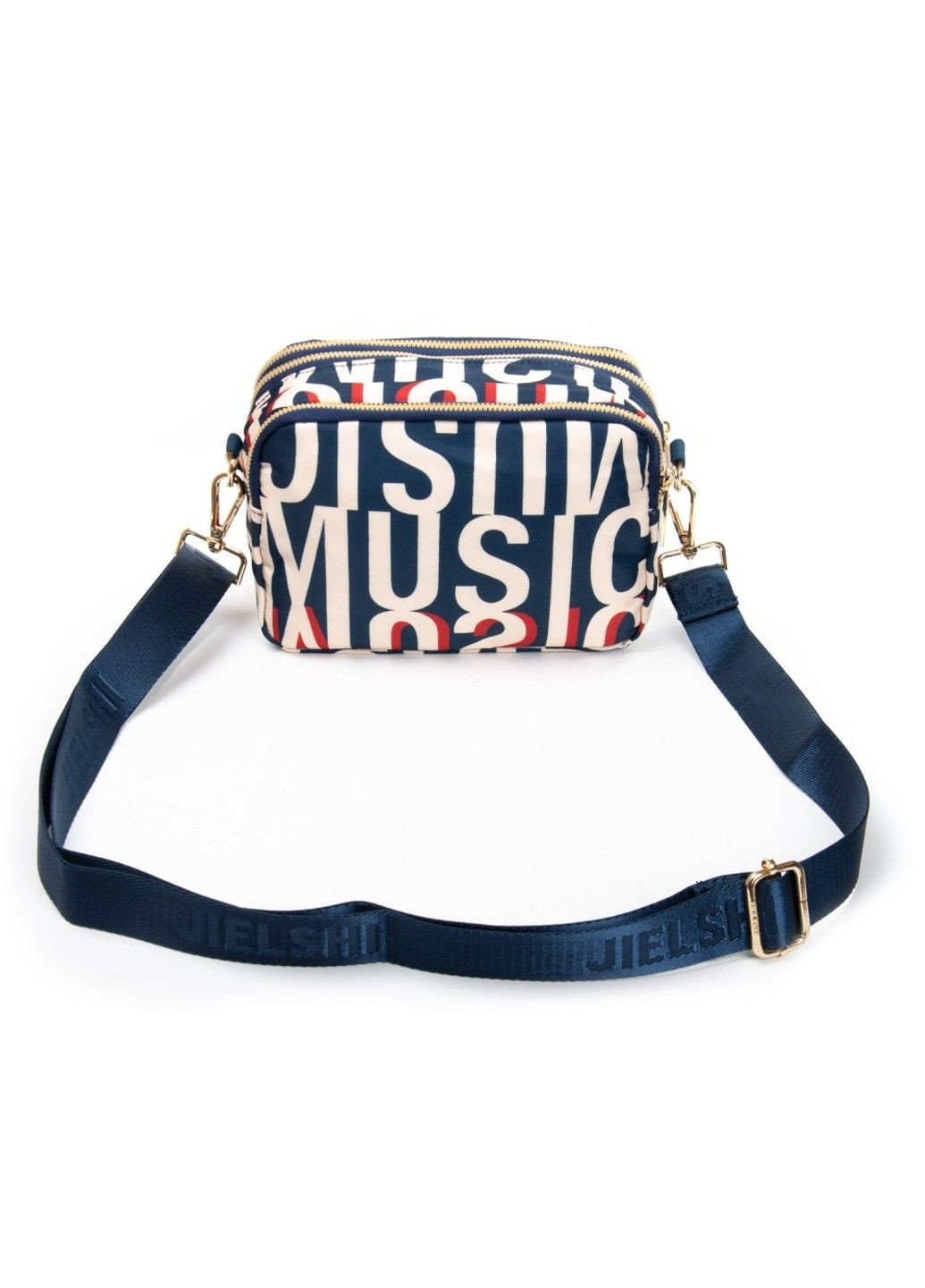 Летняя тканевая сумка C68 blue letters Jielshi (329692682)
