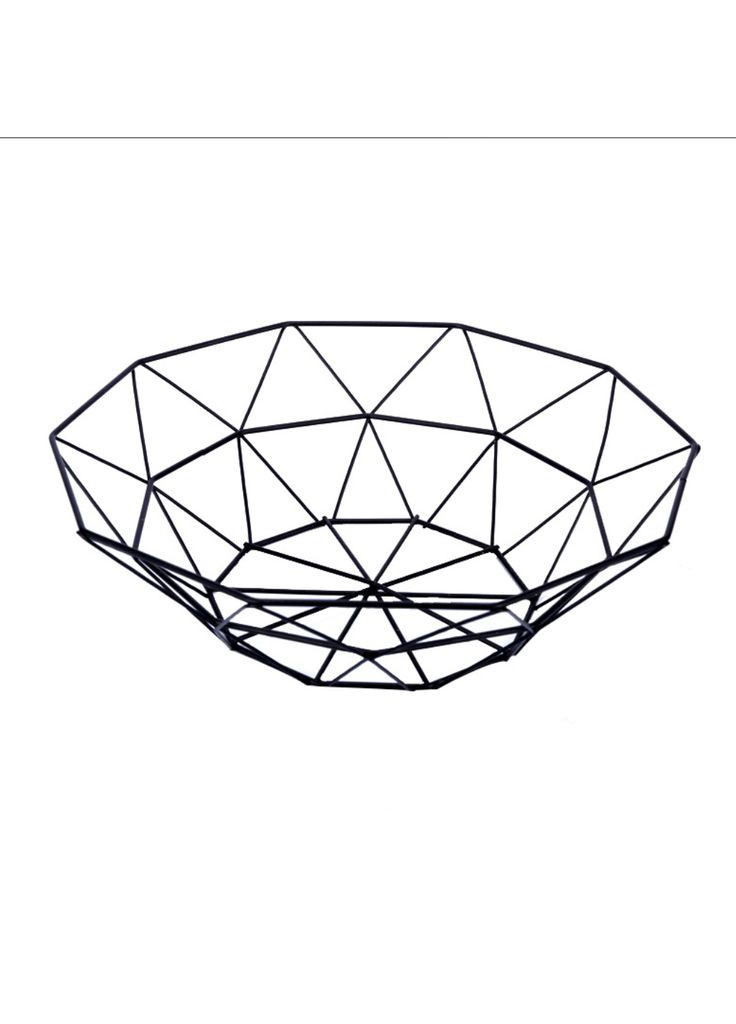 Фруктовниця велика, глибока, металевий кошик для фруктів, солодощів ( ) China (366874924)