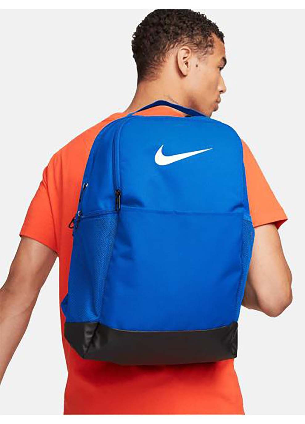 Рюкзак NK BRSLA M BKPK - 9.5 24L Синий 46 х 30 х 18 см Nike (367591459)