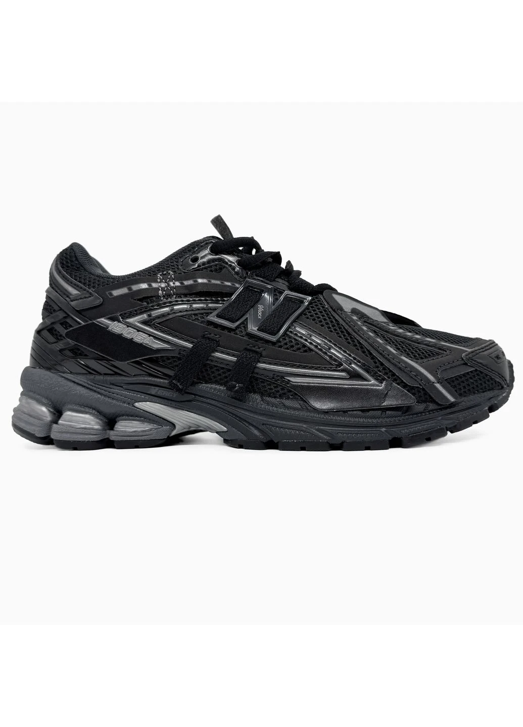 Черные демисезонные кроссовки мужские new balance 1906a black/silver нью беланс 1906 черные No Brand