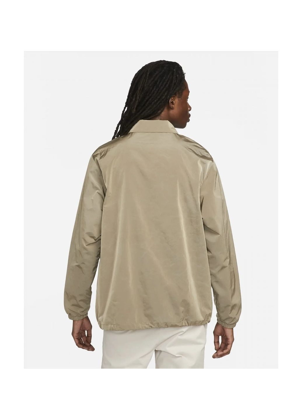 Бежева куртка чоловіча sportswear authentics beige dq5005-247 Nike