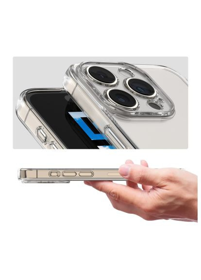 Чехол для мобильного телефона (712279) BeCover Apple iPhone 16 Pro Transparancy (366158205)