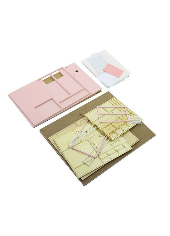 3D Румбокс ляльковий будинок DIY L-027 Pink House дитячий конструктор Cute Room (350349042)