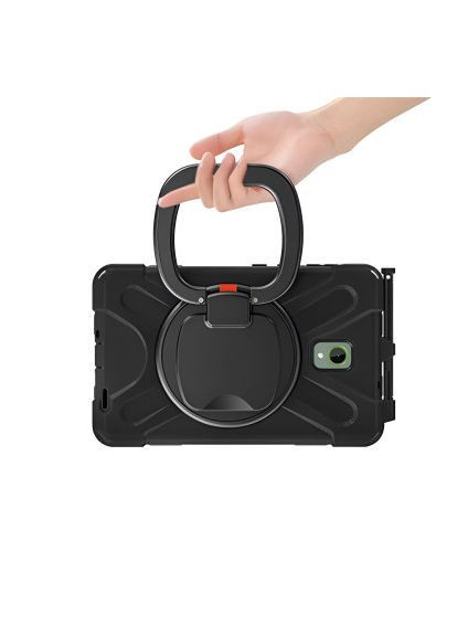 Чохол до планшета Heavy Duty Case With Stand Holder Samsung Galaxy Tab Active 5 SM-X306B 8" Black (710950) BeCover Heavy Duty Case With Stand Holder Samsung Galaxy T (366489563)