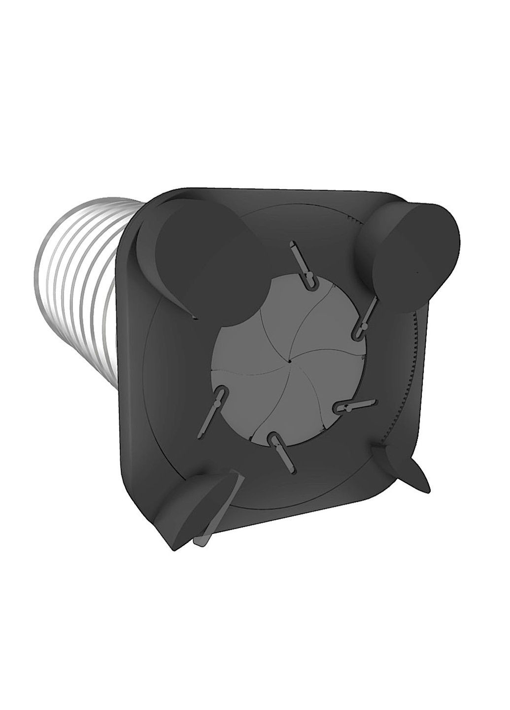 Рекуператор повітря long Чорний SmartStream Classic (361879517)