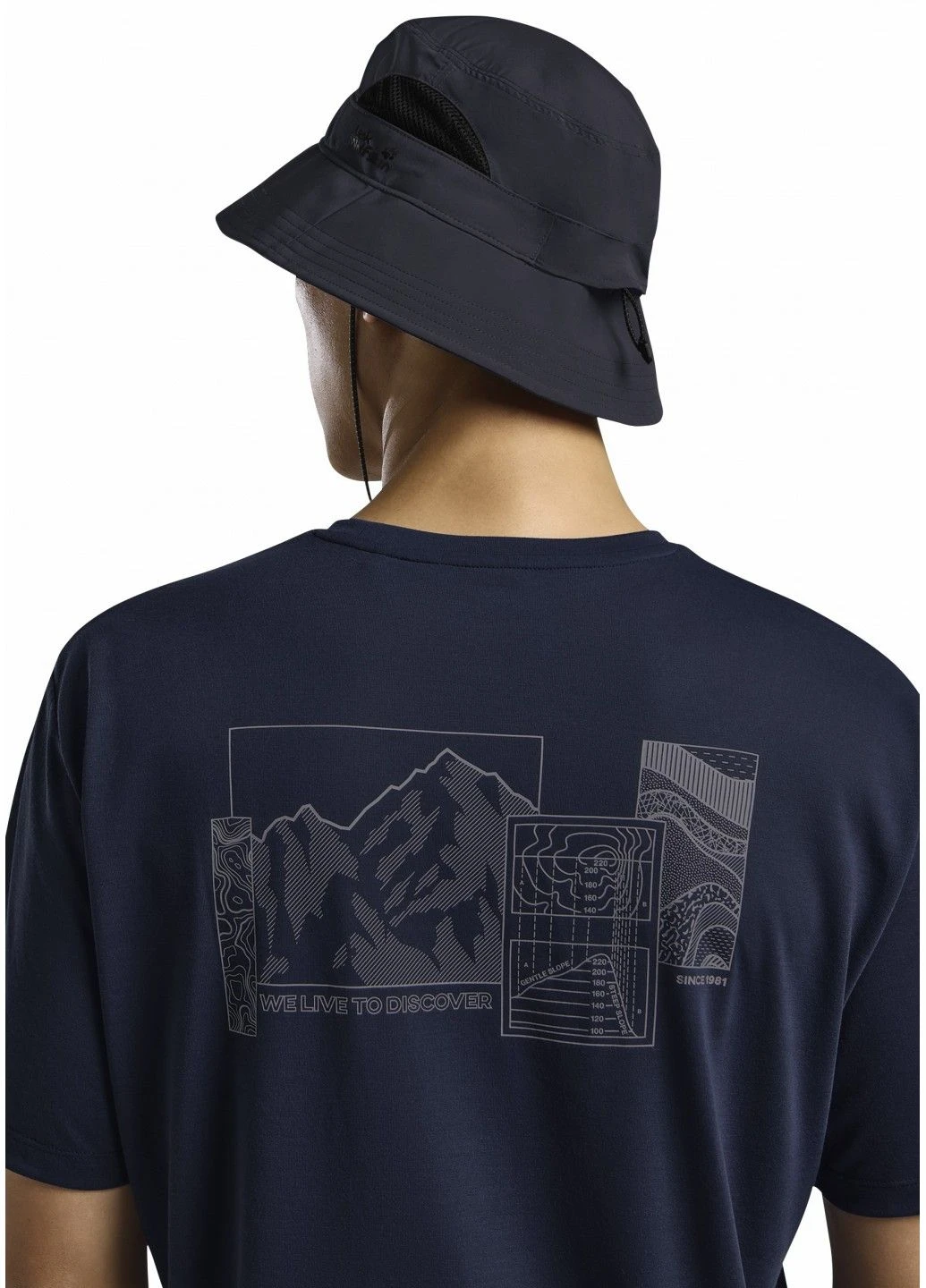 Панама Jack Wolfskin VENT BUCKET HAT (388642778)