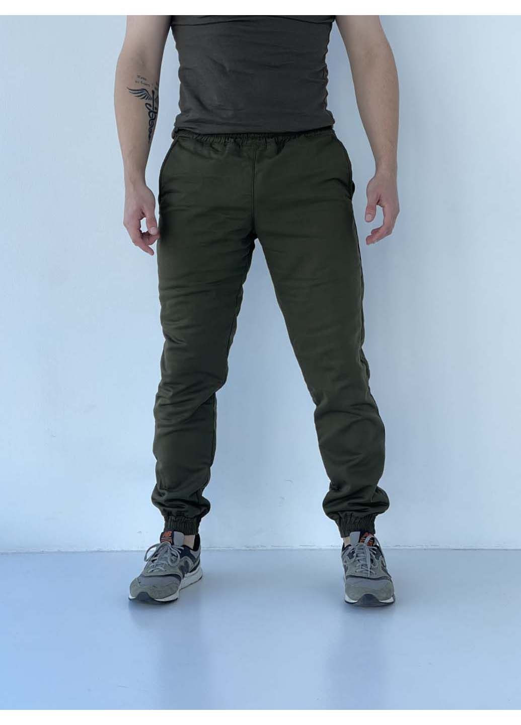 Хаки спортивные, кэжуал демисезонные брюки Intruder