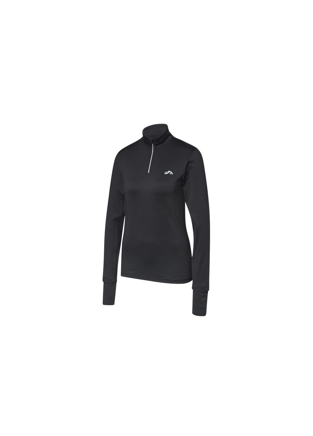 Термо-реглан на мікрофлісі для жінки LYCRA® 457551 чорний Crivit (378461332)