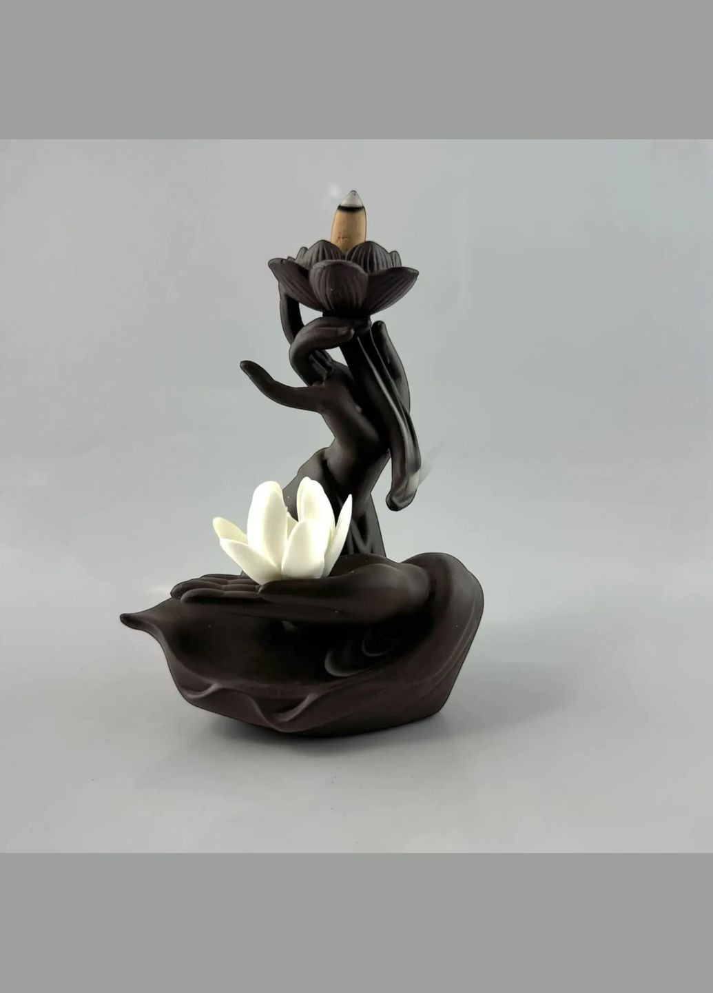 Підставка для пахощів Back Flow "Лотос Занурення" (17х13, 7х8, 2 см) No Brand (316718730)