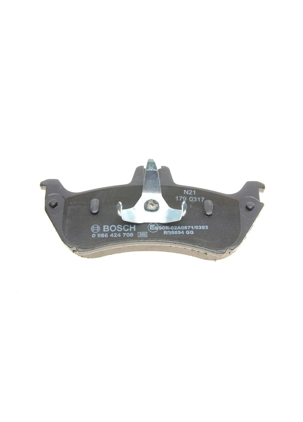 Колодки гальмівні (задні) MB M-class (W163) 98-05 0 986 424 708 UA63 Bosch (332798147)