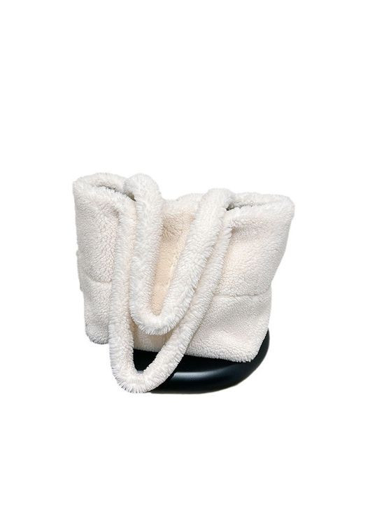 Сумка женская плюшевая Pelage White Italian Bags (293083634)