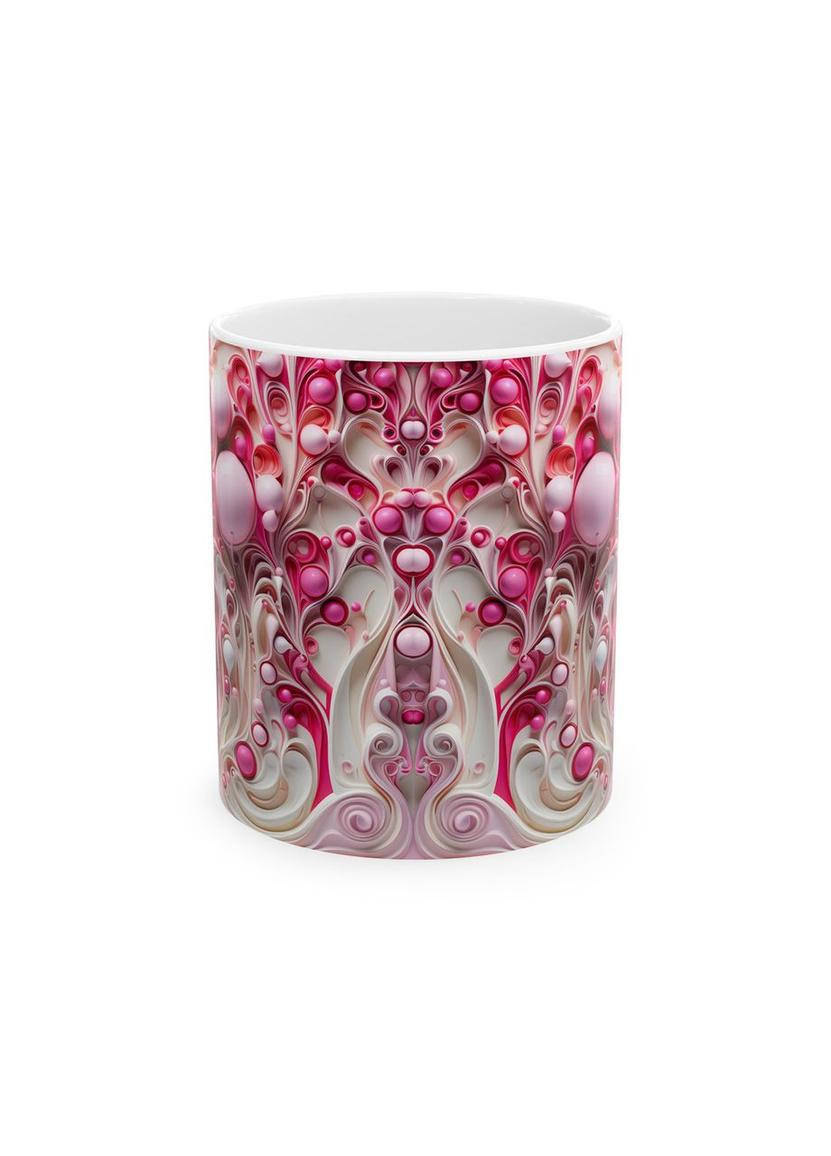 Керамічна чашка з дизайном "Палітра сердець" - 20 No Brand (368671644)