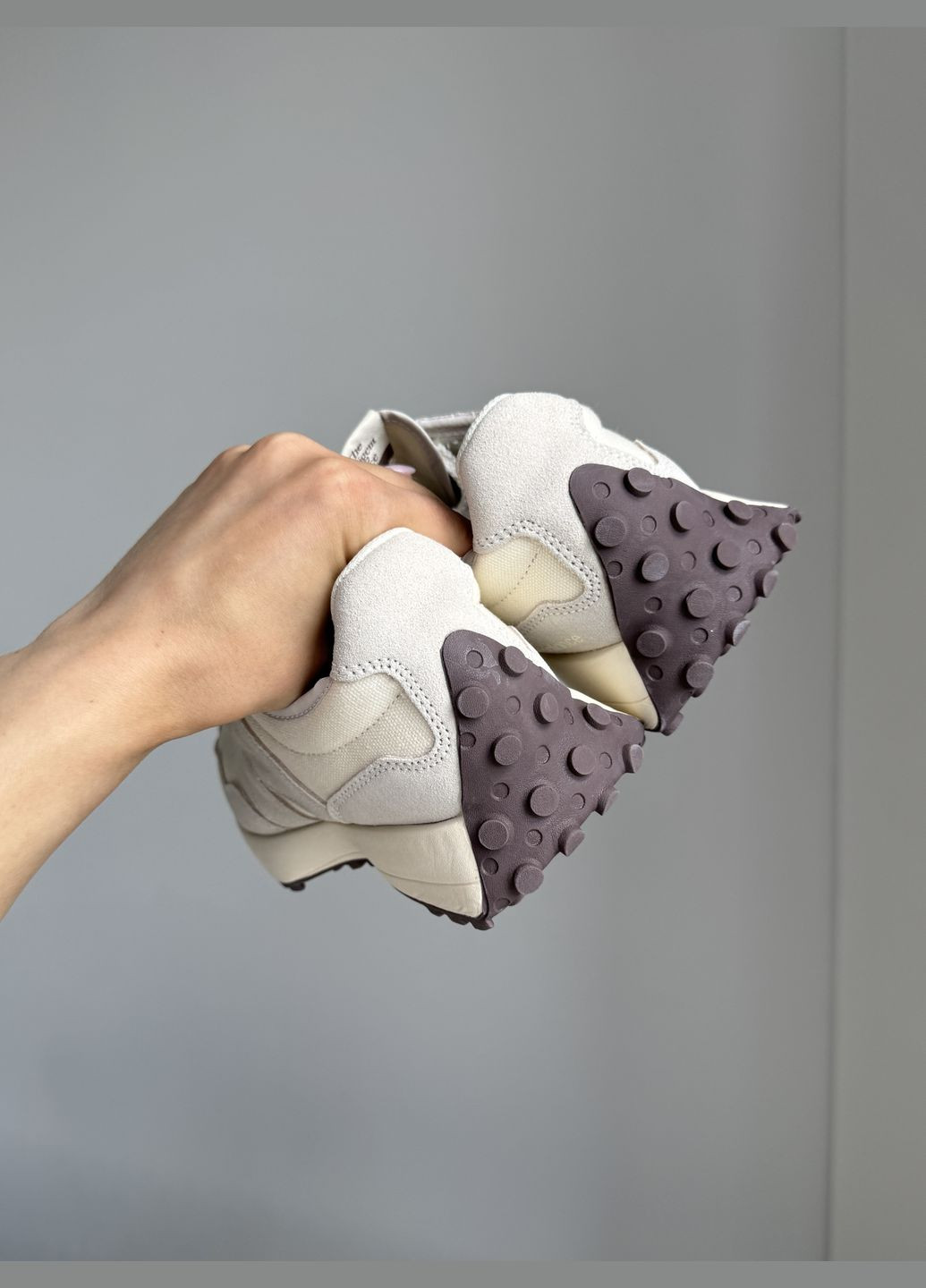 Кросівки жіночі і чоловічі New Balance 327 beige | Нью Беланс 327 бежеві No Brand бежеві демісезони (316504476)