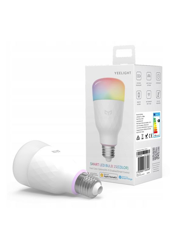 Лампа LED Smart Bulb 1S (цветная) YLDP13YL/YLDP133EU Yeelight (293346366)