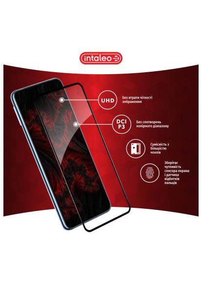 Скло захисне (1283126582745) Intaleo Full Glue Google Pixel 8 Pro Black (372111410)