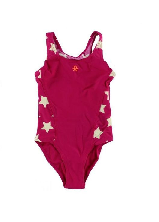 Рожевий літній купальник суцільний для дівчинки vianna swimsuit (розмір 116 см) Color Kids