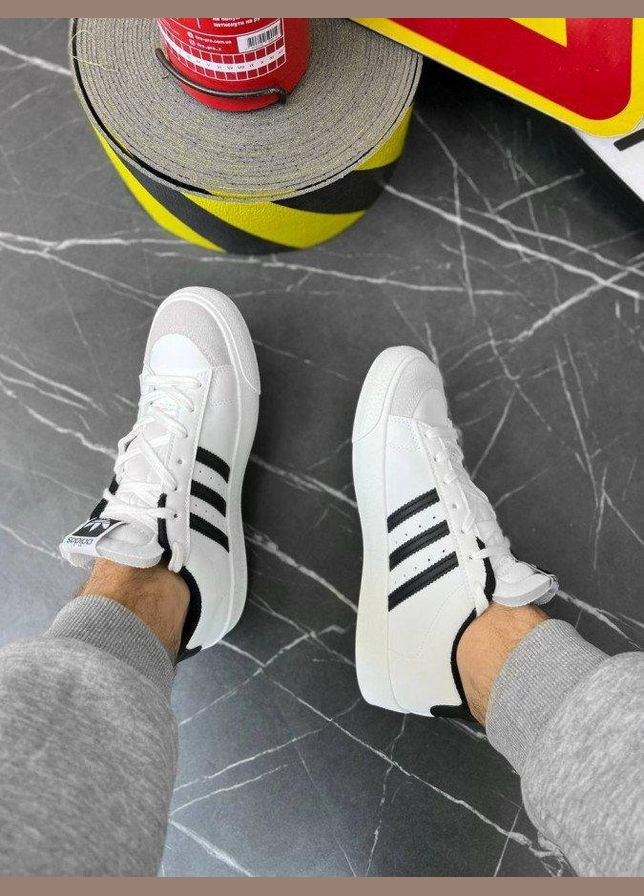 Белые кроссовки grant black white 40 adidas
