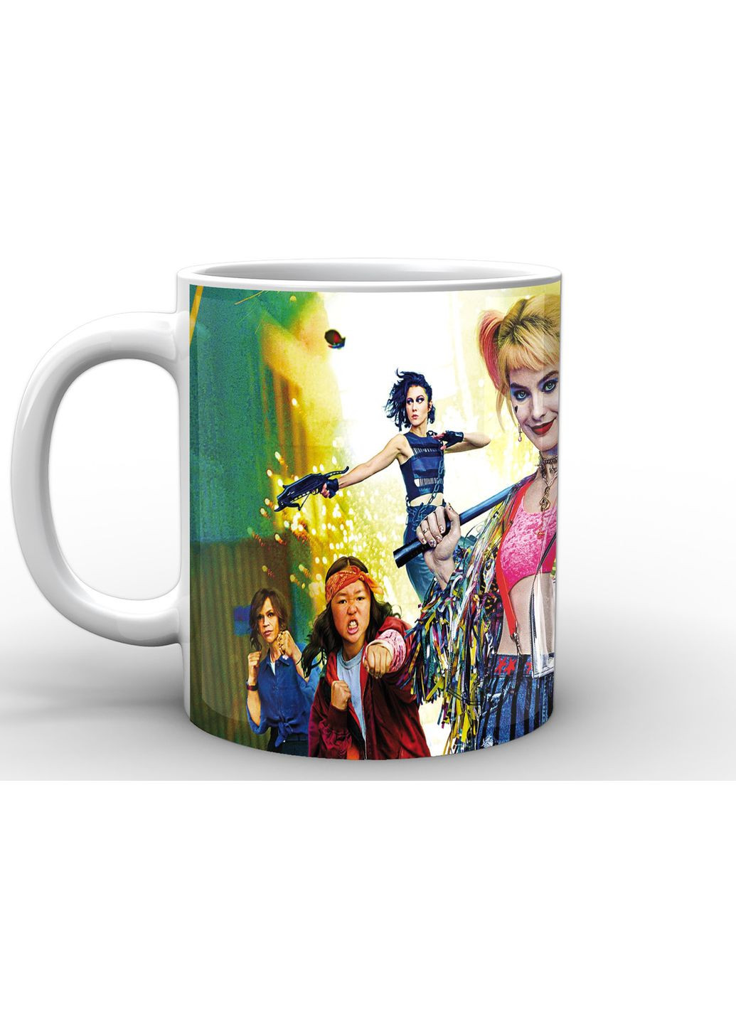 Чашка з принтом Хижі птахи промо Birds of Prey BOP.03.02 Кружка керамічна 0,33 GeekLand (378963387)