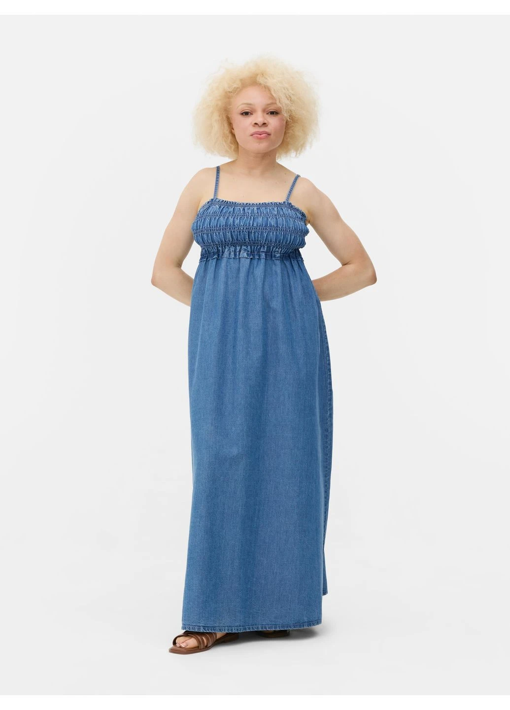 Синя сукня максі літо,синій, Primark
