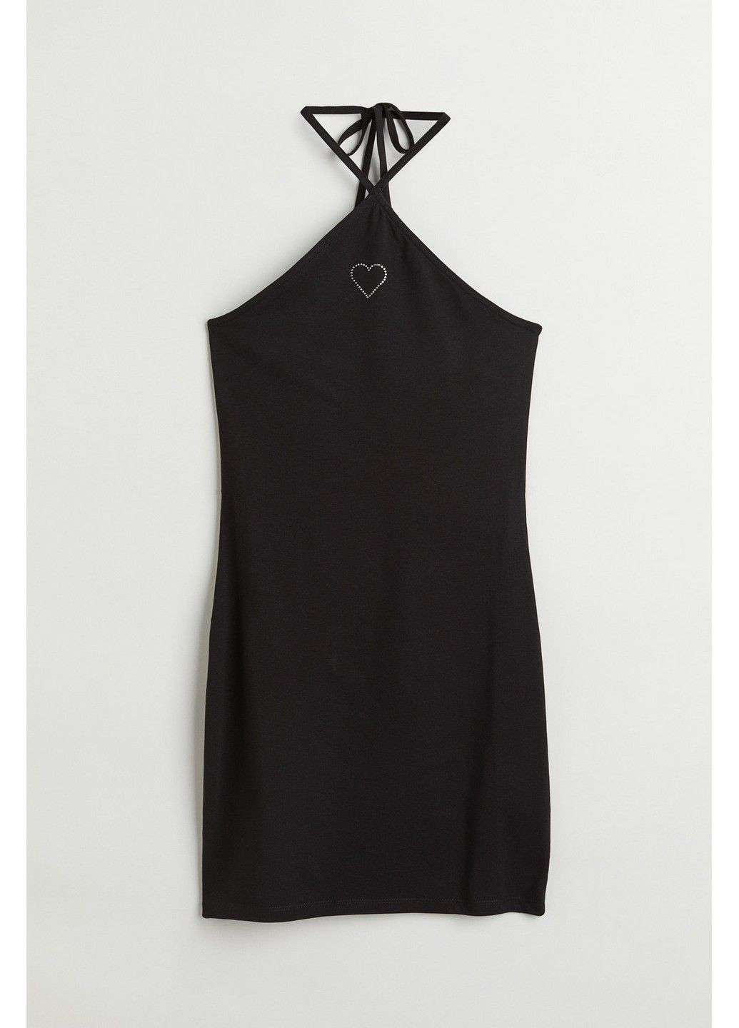 Чорна кежуал сукня H&M однотонна