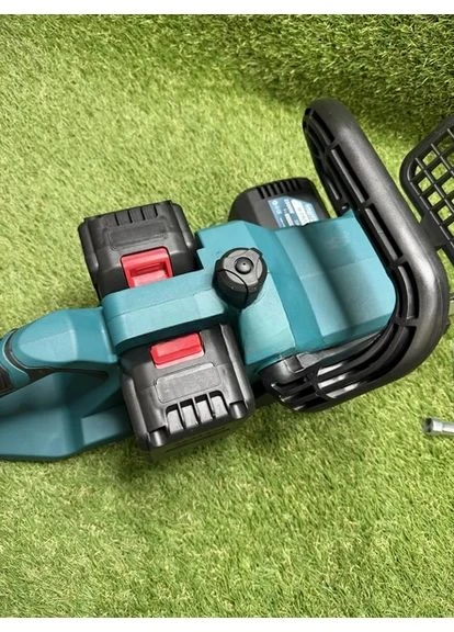 Аккумуляторная цепная пила Krafftec Germany PRO CS-4002 48V 6Ah 40 см бесщеточная пила для обрезки деревьев и рубки веток с двумя No Brand (398839388)