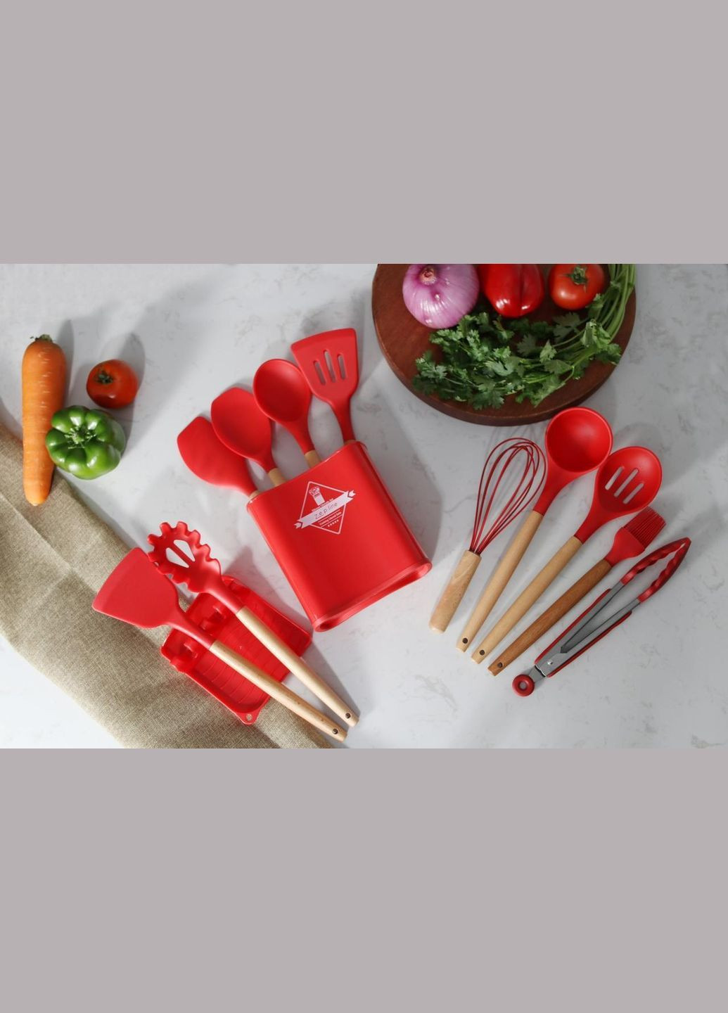 Набор из силикона ZP, кухонная утварь, 12 предметов, Zepline (322415704)