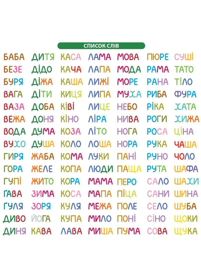 Навчальна настільна гра Липа Дерево слів 360111, 105 карт Мальви (334142091)