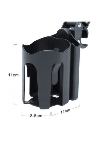 Подстаканник для напитков с креплением для телефона Черный М100087 No Brand (302746917)