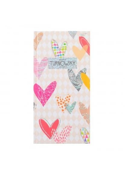Блокнот 100*200/96 == " " /151445/ ИНТЕГР. "Turnowsky.Pattern hear" фольг.гологр.серебр+УФвыб.(1/20) Yes (393784921)