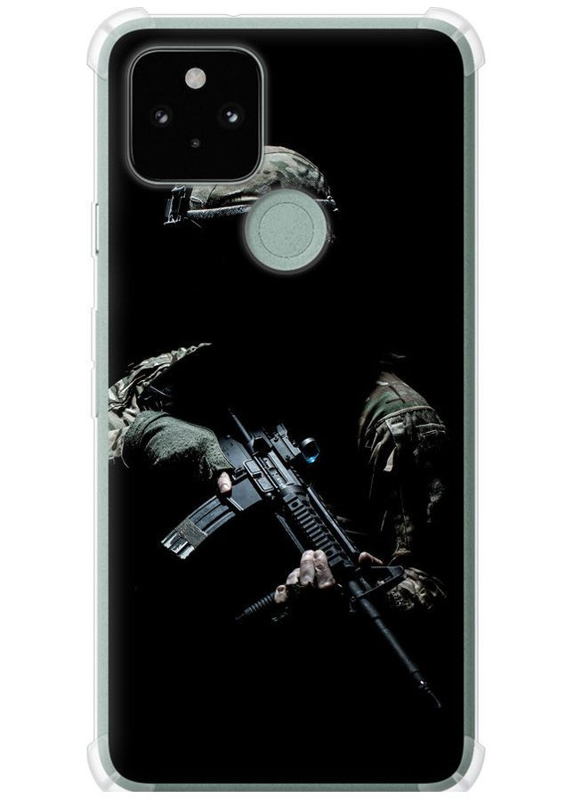 Силикон с усиленными углами чехол 'Защитник v3' для Endorphone Google Pixel 5 (296582585)